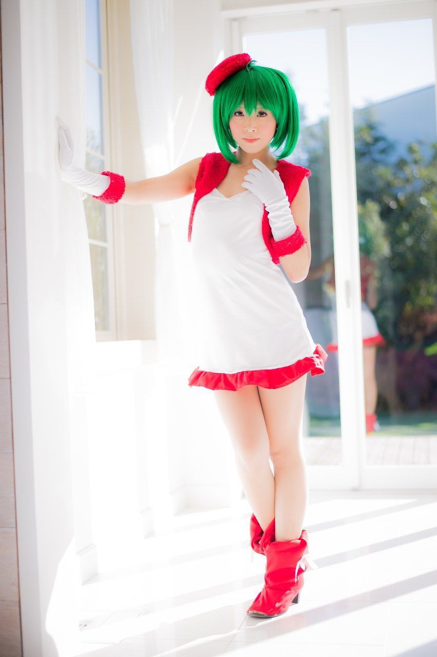 真白ゆき (Mashiro Yuki) コスプレ《Macros》Ranka Lee(Xmas ver.)-图36