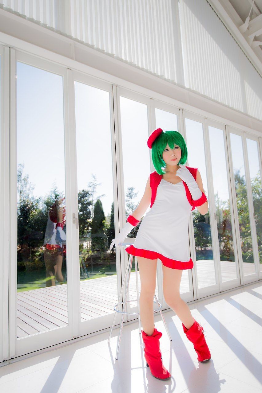 真白ゆき (Mashiro Yuki) コスプレ《Macros》Ranka Lee(Xmas ver.)-图40