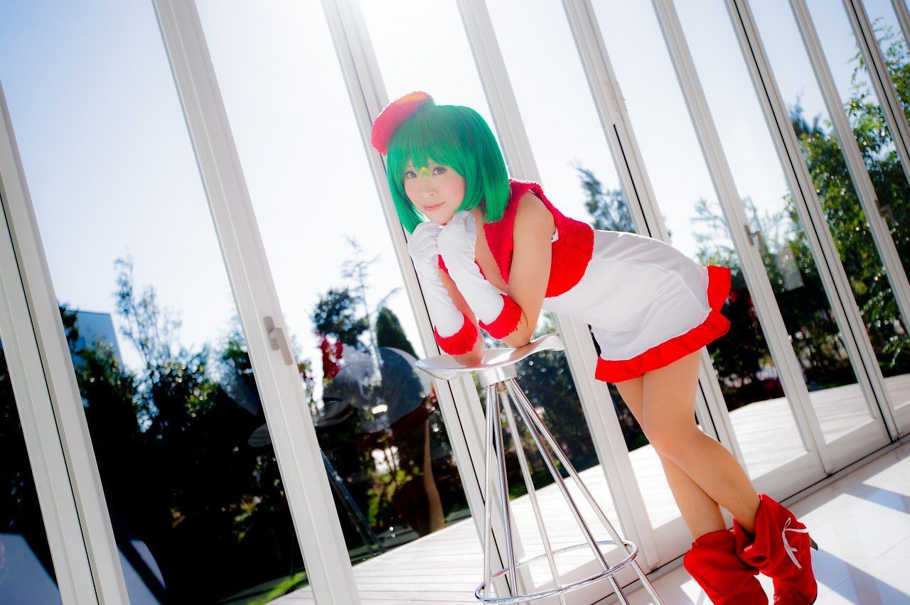 真白ゆき (Mashiro Yuki) コスプレ《Macros》Ranka Lee(Xmas ver.)-图41
