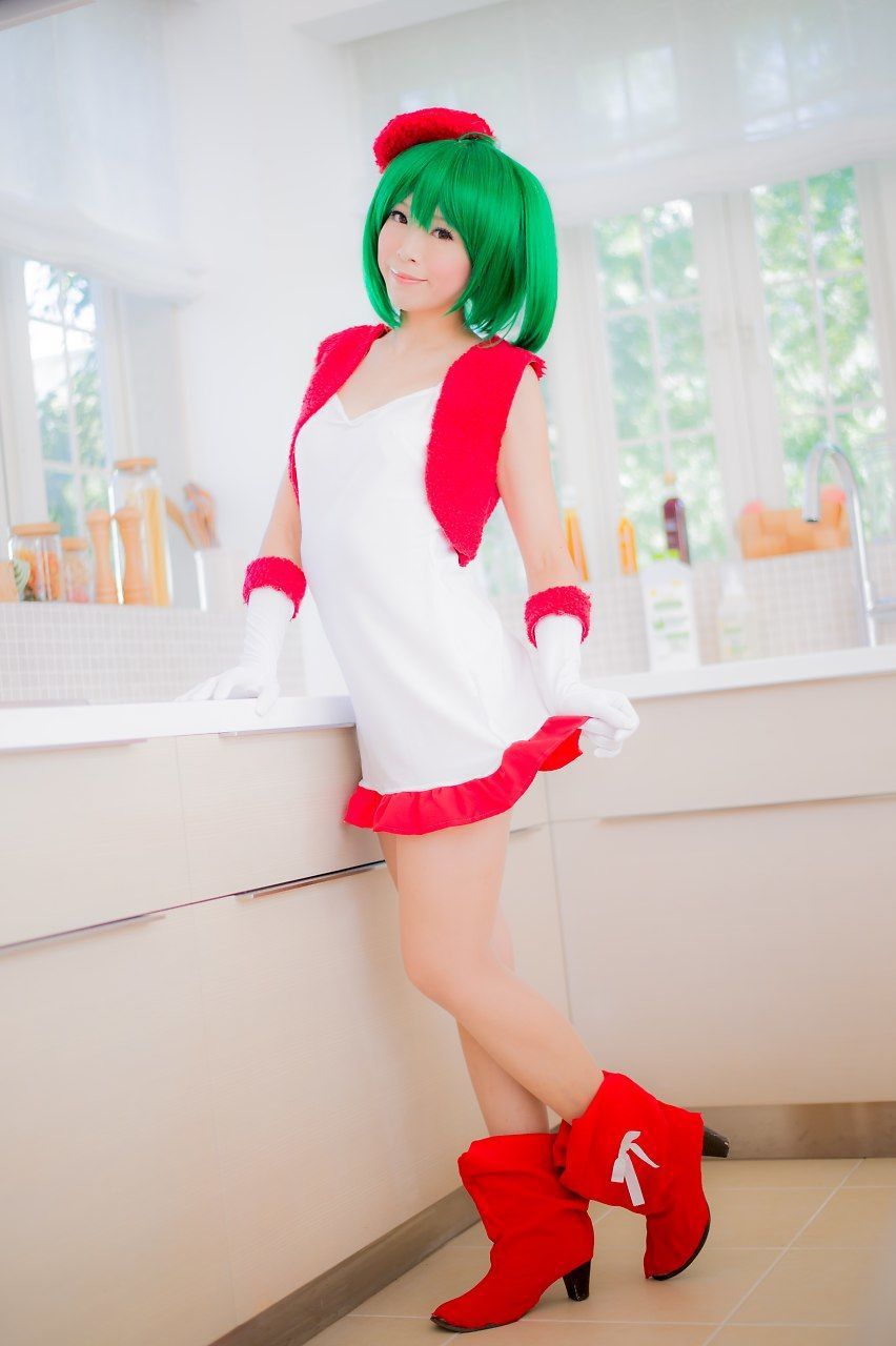 真白ゆき (Mashiro Yuki) コスプレ《Macros》Ranka Lee(Xmas ver.)-图44