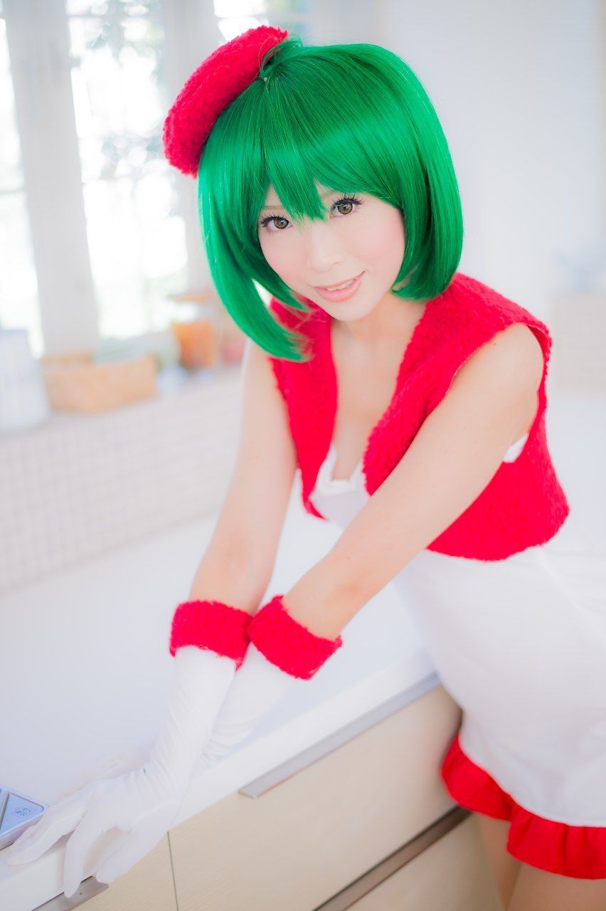 真白ゆき (Mashiro Yuki) コスプレ《Macros》Ranka Lee(Xmas ver.)-图45