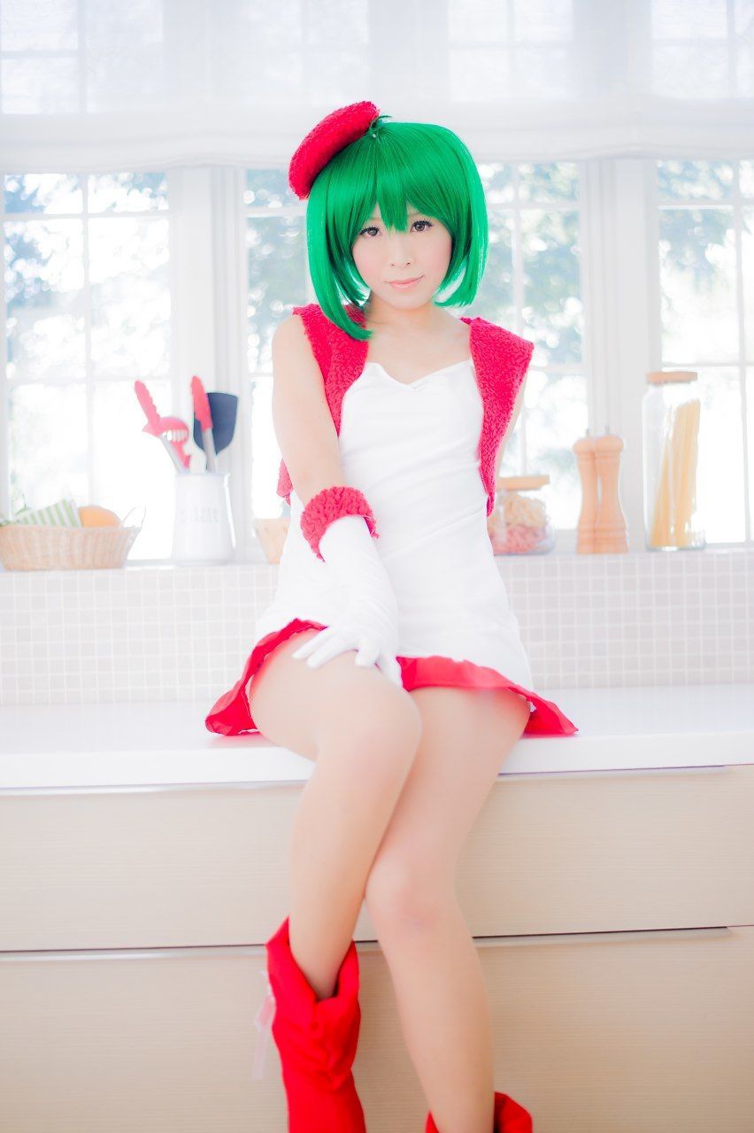 真白ゆき (Mashiro Yuki) コスプレ《Macros》Ranka Lee(Xmas ver.)-图46