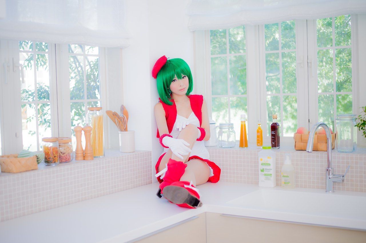 真白ゆき (Mashiro Yuki) コスプレ《Macros》Ranka Lee(Xmas ver.)-图48