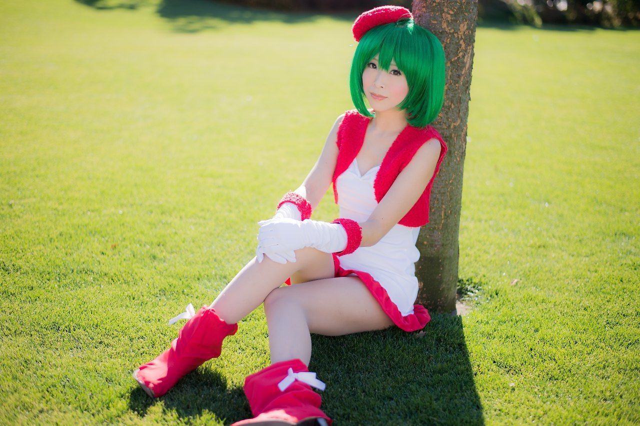 真白ゆき (Mashiro Yuki) コスプレ《Macros》Ranka Lee(Xmas ver.)-图52