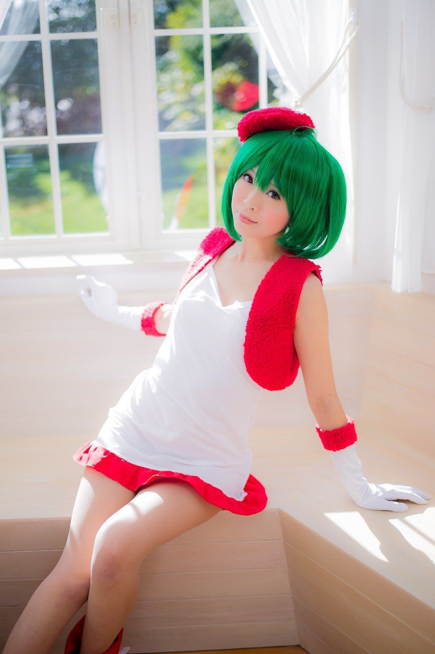 真白ゆき (Mashiro Yuki) コスプレ《Macros》Ranka Lee(Xmas ver.)-图5