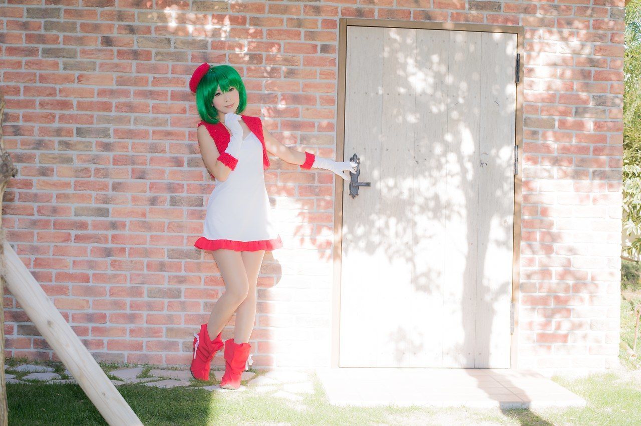 真白ゆき (Mashiro Yuki) コスプレ《Macros》Ranka Lee(Xmas ver.)-图59