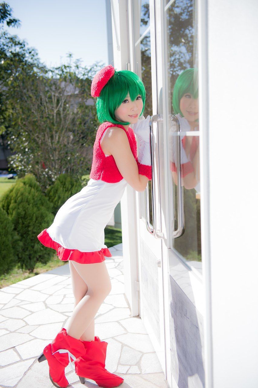 真白ゆき (Mashiro Yuki) コスプレ《Macros》Ranka Lee(Xmas ver.)-图60