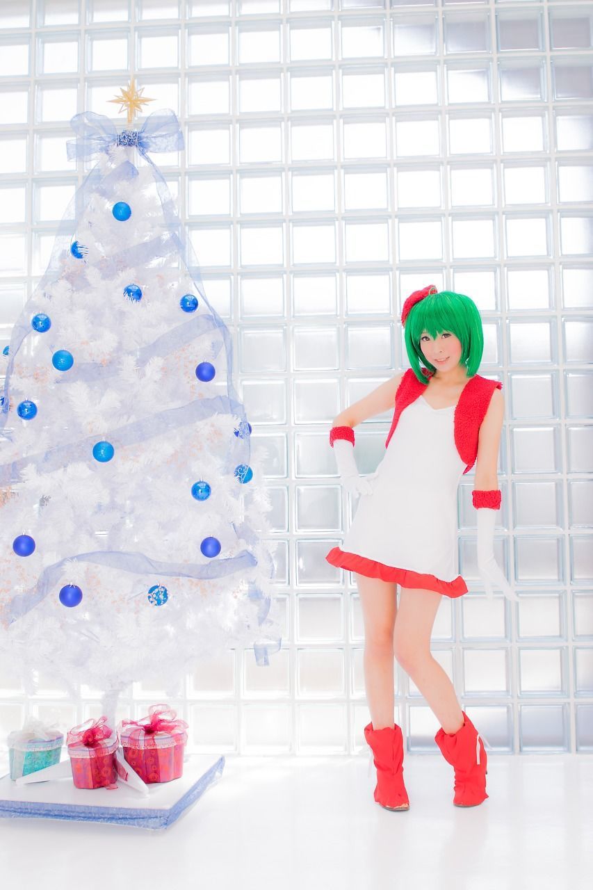 真白ゆき (Mashiro Yuki) コスプレ《Macros》Ranka Lee(Xmas ver.)-图65