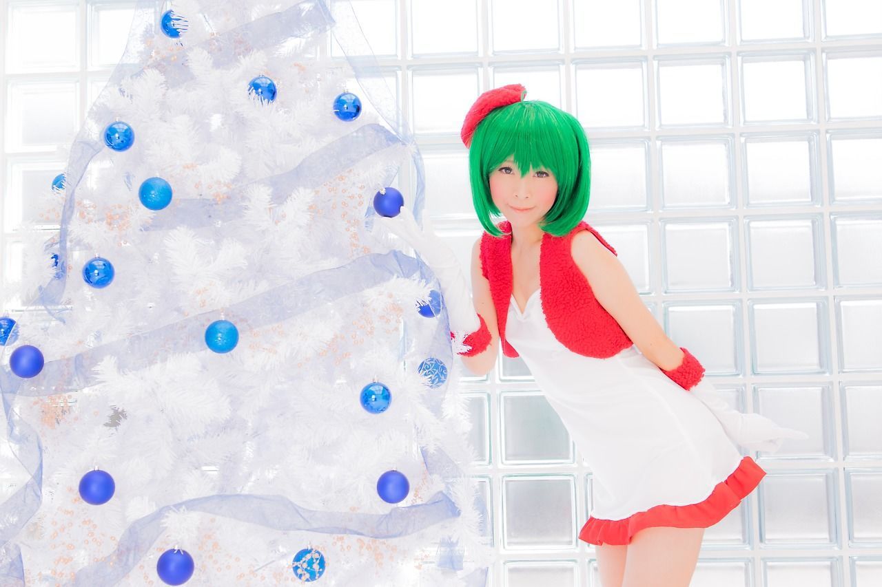 真白ゆき (Mashiro Yuki) コスプレ《Macros》Ranka Lee(Xmas ver.)-图66