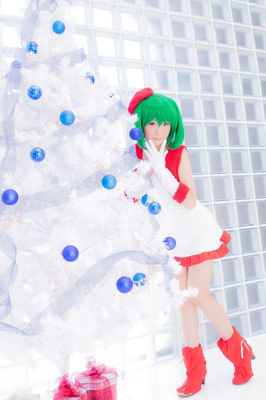 真白ゆき (Mashiro Yuki) コスプレ《Macros》Ranka Lee(Xmas ver.)-图67