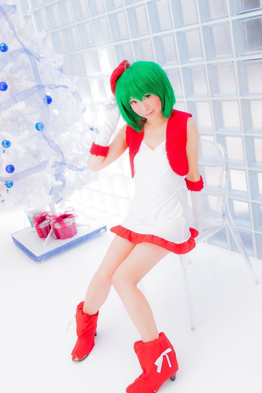 真白ゆき (Mashiro Yuki) コスプレ《Macros》Ranka Lee(Xmas ver.)-图70