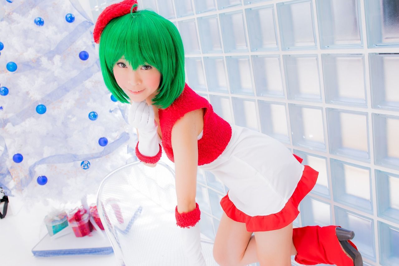 真白ゆき (Mashiro Yuki) コスプレ《Macros》Ranka Lee(Xmas ver.)-图71