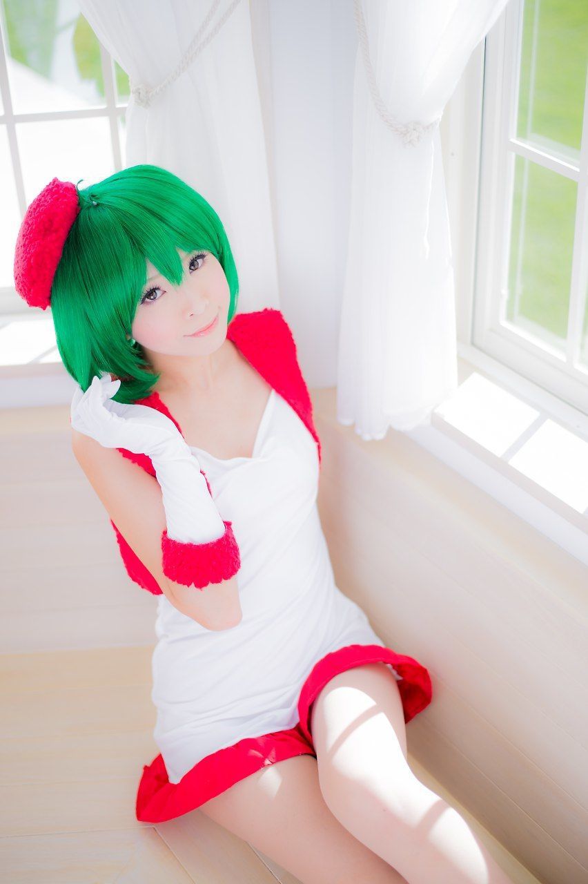 真白ゆき (Mashiro Yuki) コスプレ《Macros》Ranka Lee(Xmas ver.)-图7