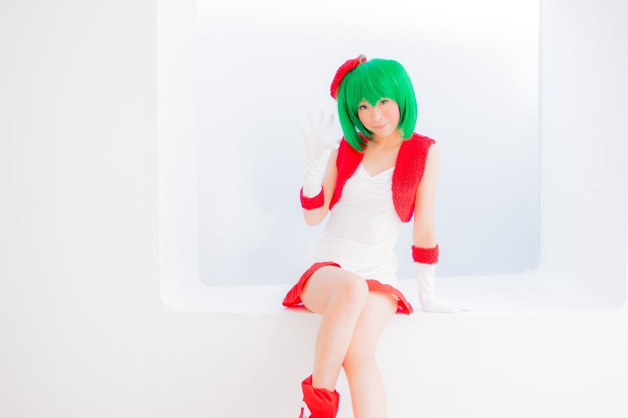 真白ゆき (Mashiro Yuki) コスプレ《Macros》Ranka Lee(Xmas ver.)-图80