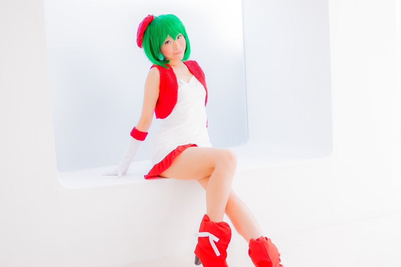 真白ゆき (Mashiro Yuki) コスプレ《Macros》Ranka Lee(Xmas ver.)-图81