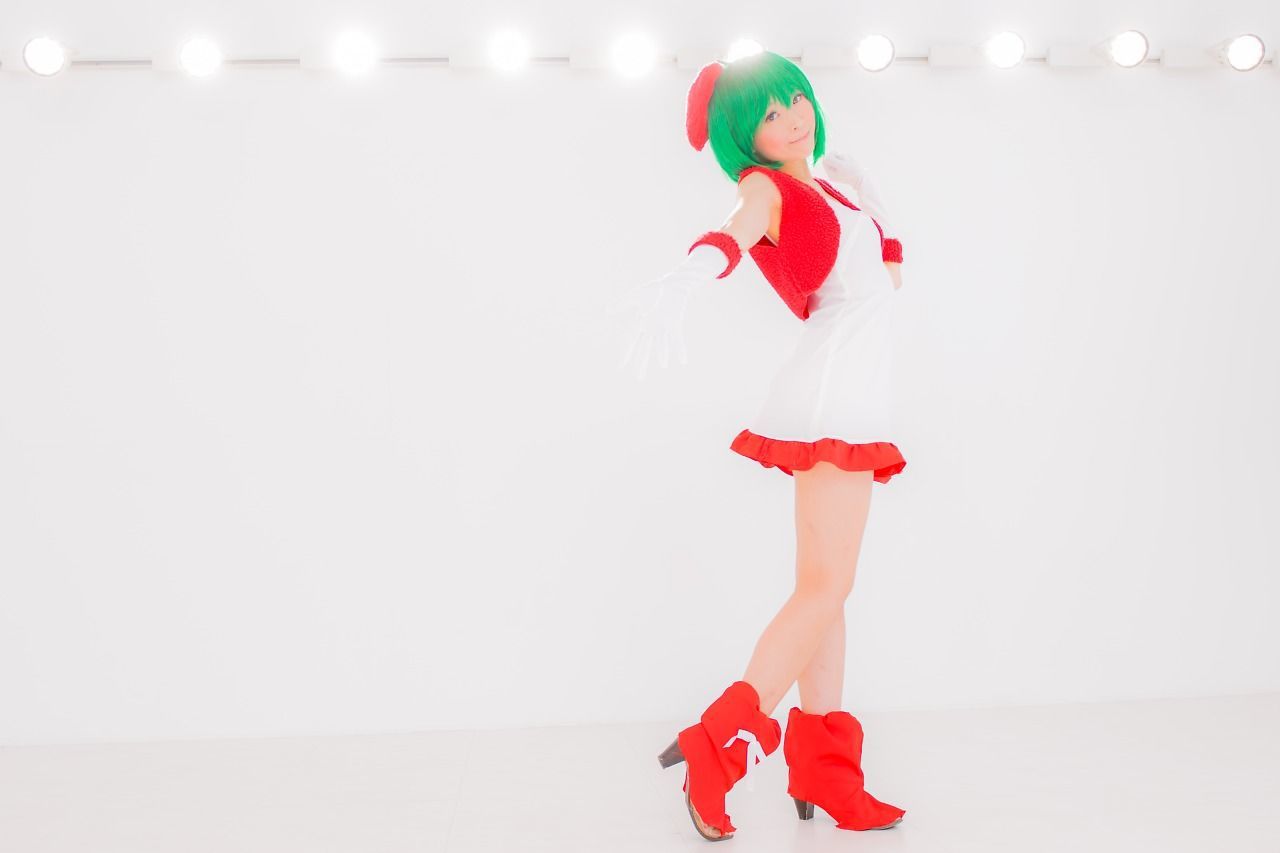 真白ゆき (Mashiro Yuki) コスプレ《Macros》Ranka Lee(Xmas ver.)-图85