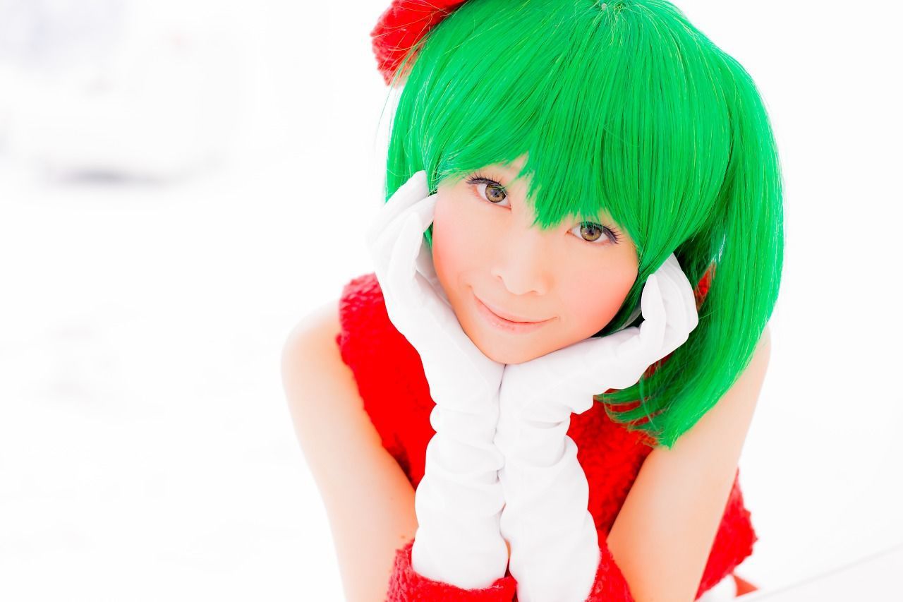 真白ゆき (Mashiro Yuki) コスプレ《Macros》Ranka Lee(Xmas ver.)-图90