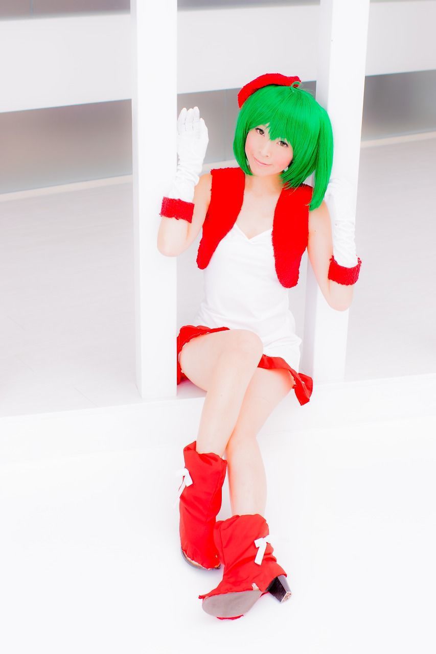 真白ゆき (Mashiro Yuki) コスプレ《Macros》Ranka Lee(Xmas ver.)-图91