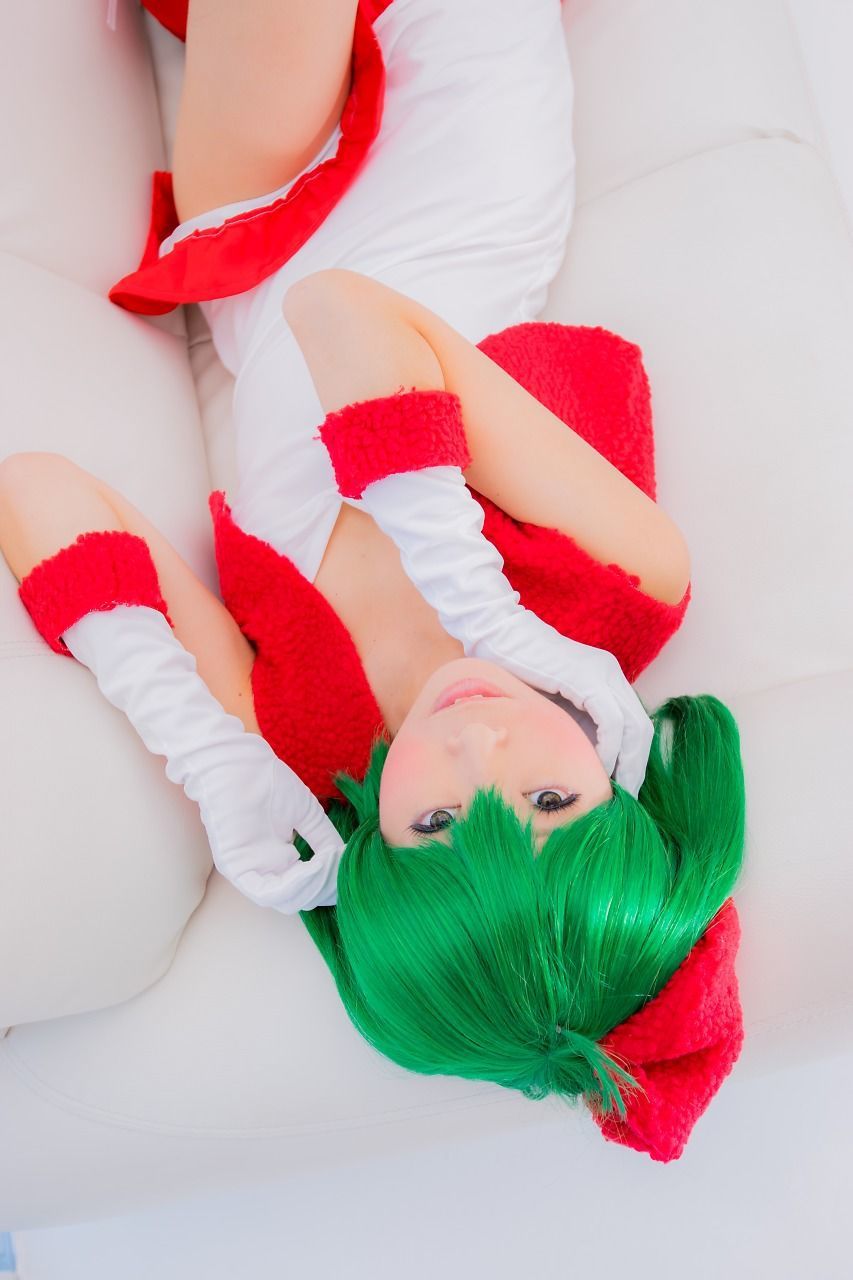 真白ゆき (Mashiro Yuki) コスプレ《Macros》Ranka Lee(Xmas ver.)-图95