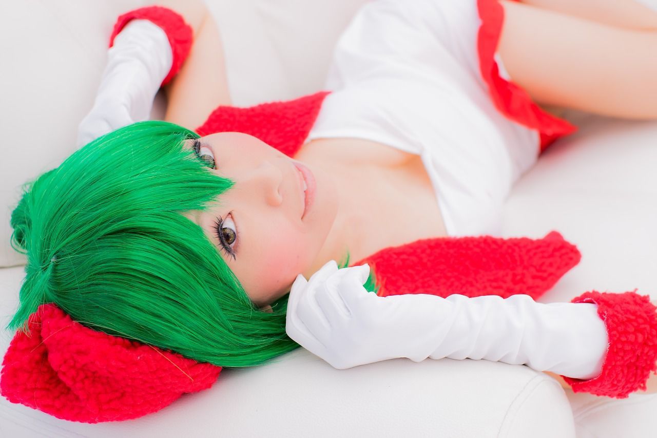 真白ゆき (Mashiro Yuki) コスプレ《Macros》Ranka Lee(Xmas ver.)-图97