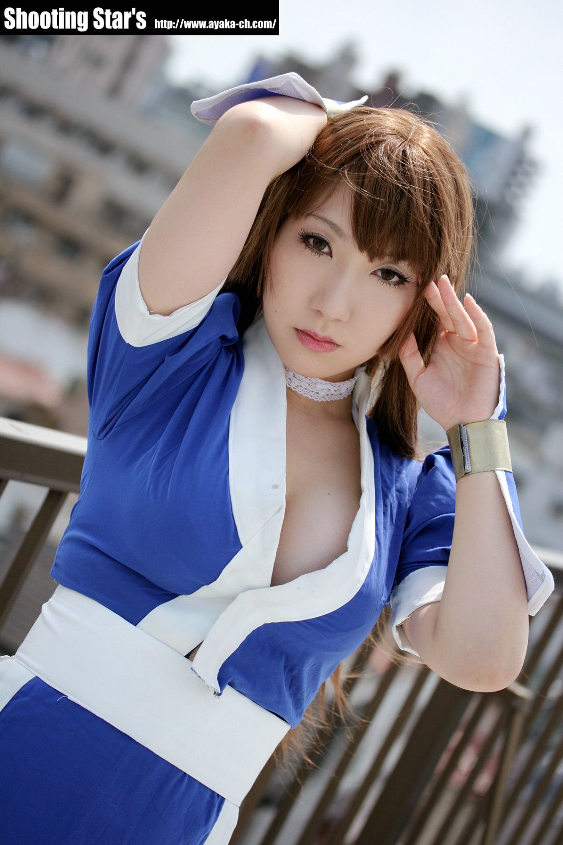 绫香サク (Saku サク Saku Ayaka) 《Dead Or Alive》-霞-Kasumi 蓝色-图106