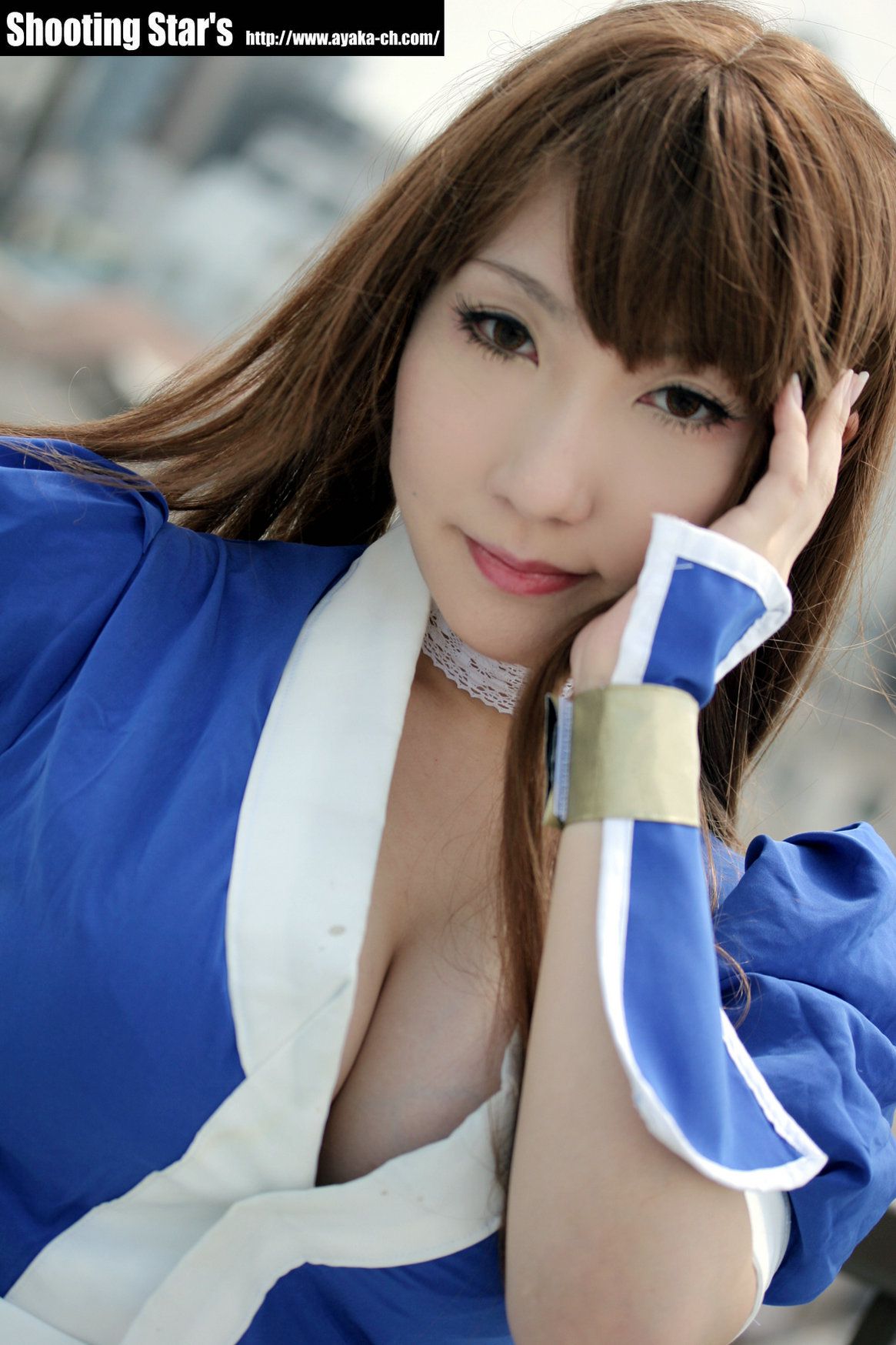 绫香サク (Saku サク Saku Ayaka) 《Dead Or Alive》-霞-Kasumi 蓝色-图108
