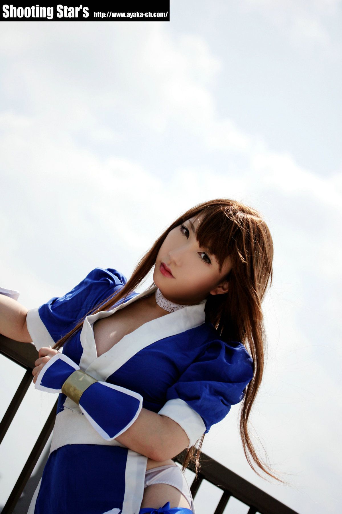 绫香サク (Saku サク Saku Ayaka) 《Dead Or Alive》-霞-Kasumi 蓝色-图110