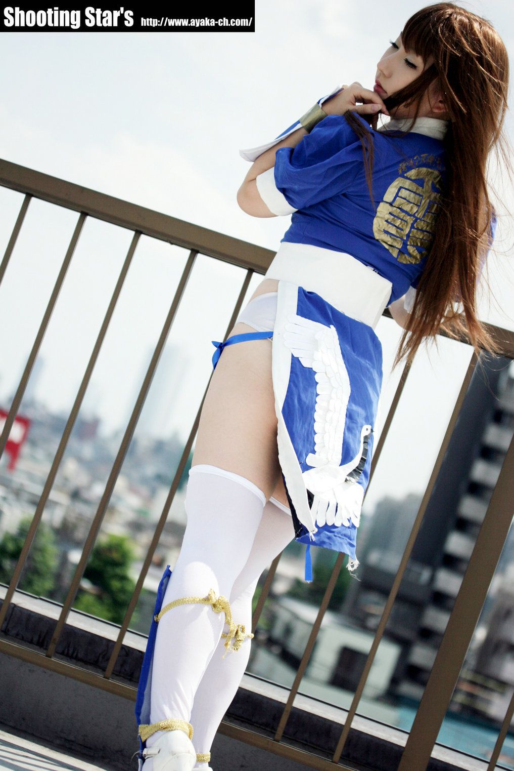绫香サク (Saku サク Saku Ayaka) 《Dead Or Alive》-霞-Kasumi 蓝色-图115