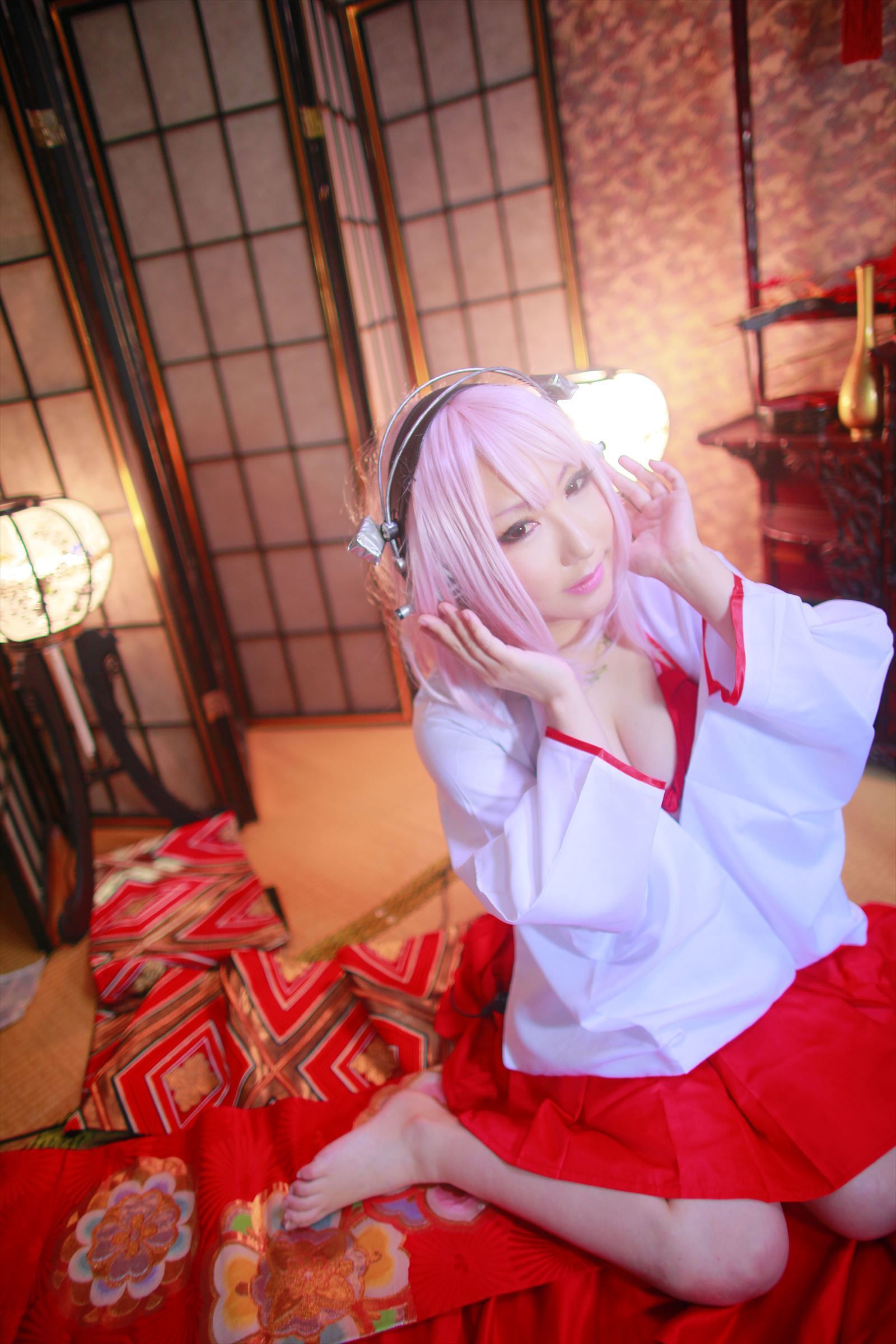 绫香サク (Saku サク Saku Ayaka) 《Sonicomi》Super Sonico-图14