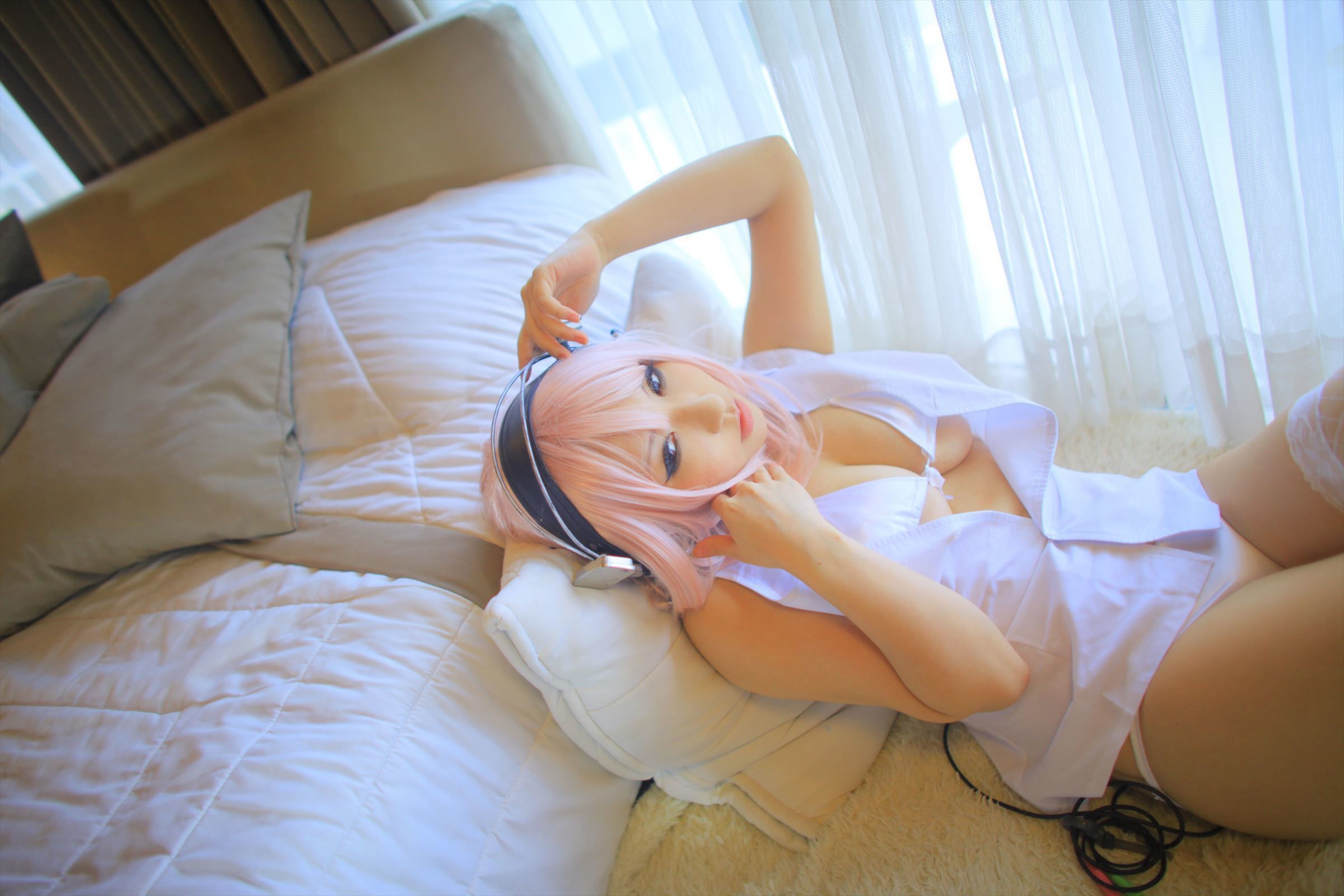 绫香サク (Saku サク Saku Ayaka) 《Sonicomi》Super Sonico-图16