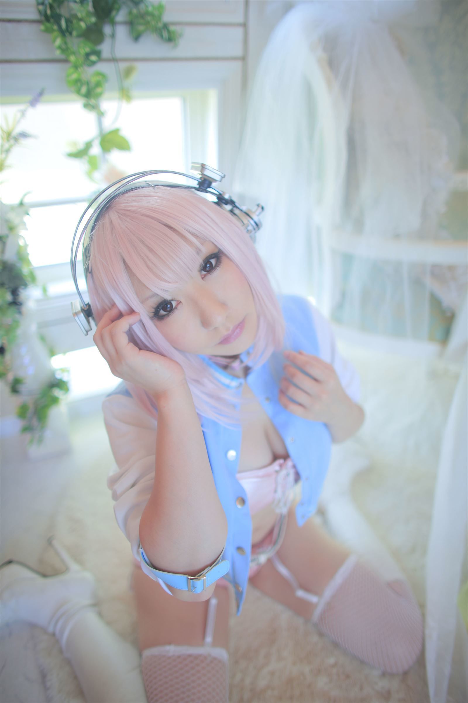 绫香サク (Saku サク Saku Ayaka) 《Sonicomi》Super Sonico-图25