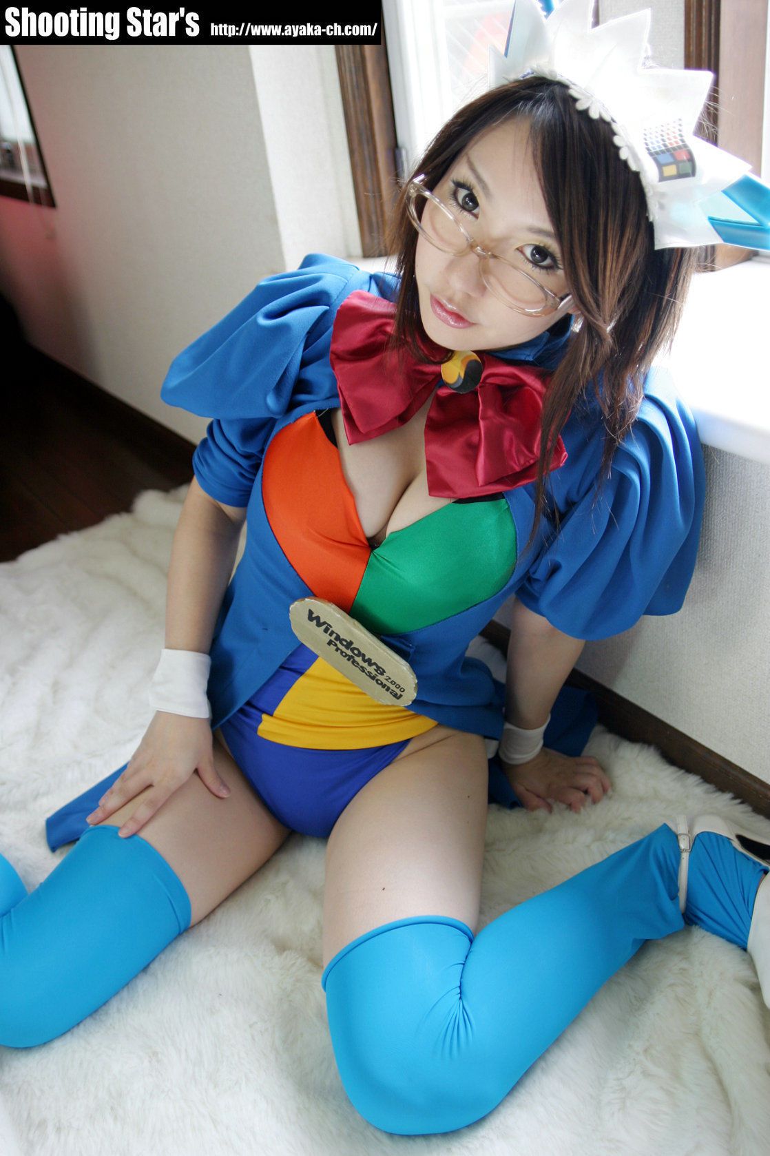 绫香サク 《Trouble Windows》2k-tan-图21