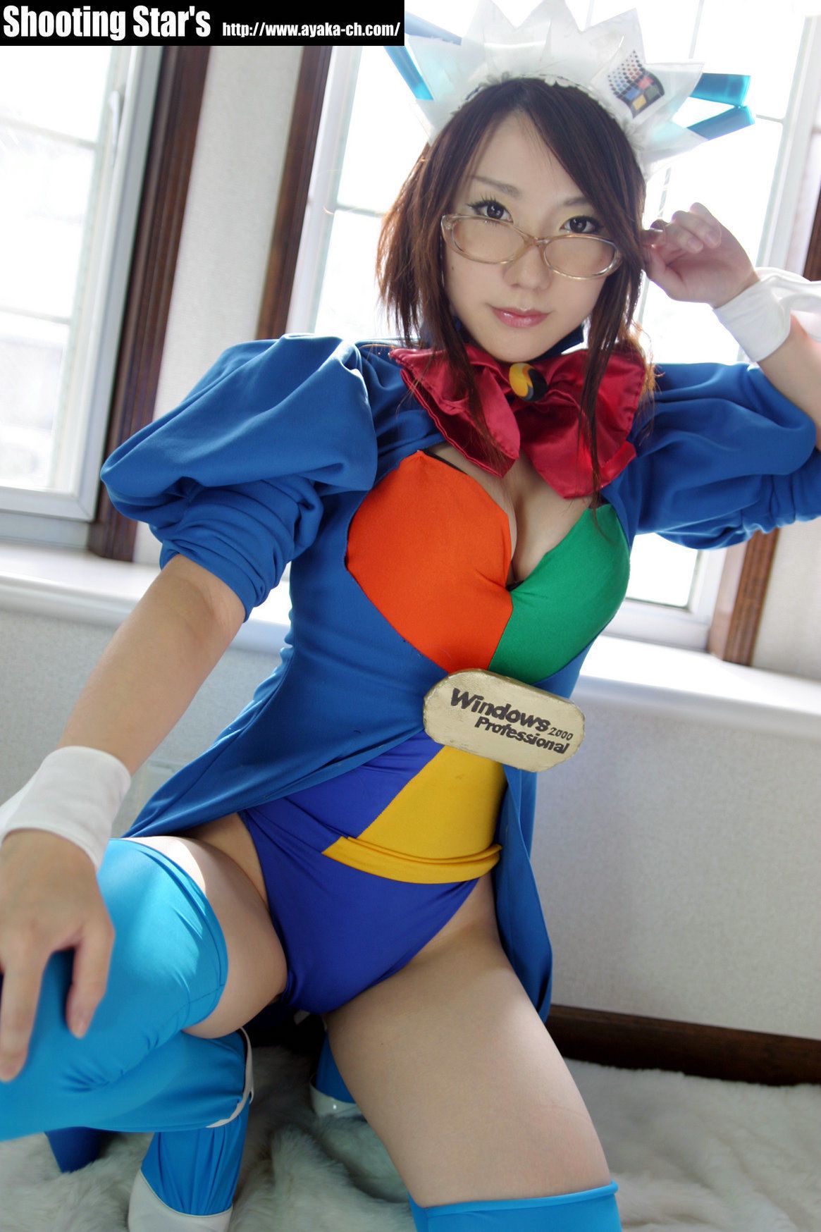 绫香サク 《Trouble Windows》2k-tan-图31