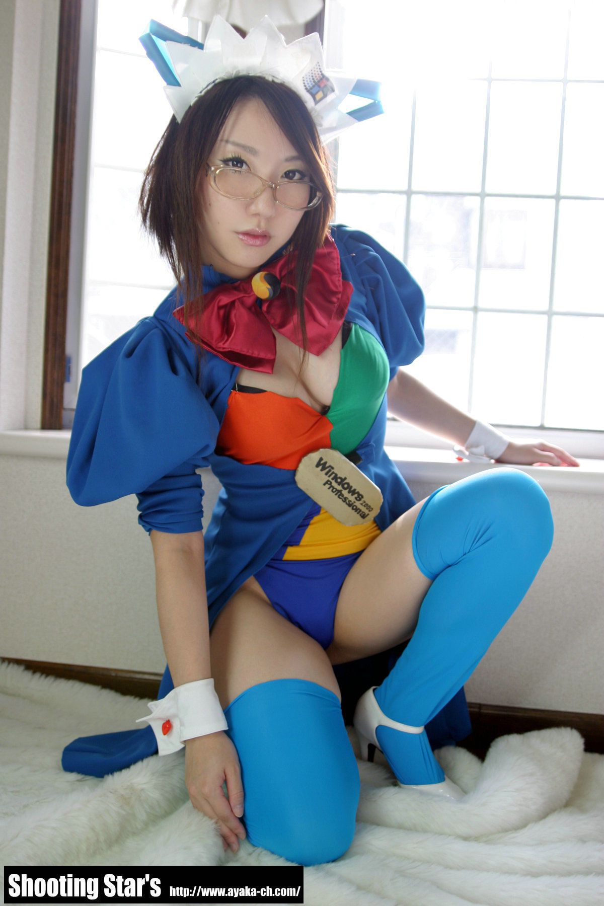 绫香サク 《Trouble Windows》2k-tan-图32