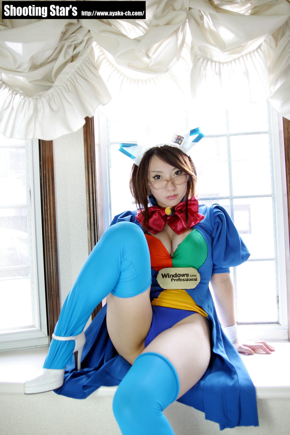 绫香サク 《Trouble Windows》2k-tan-图44