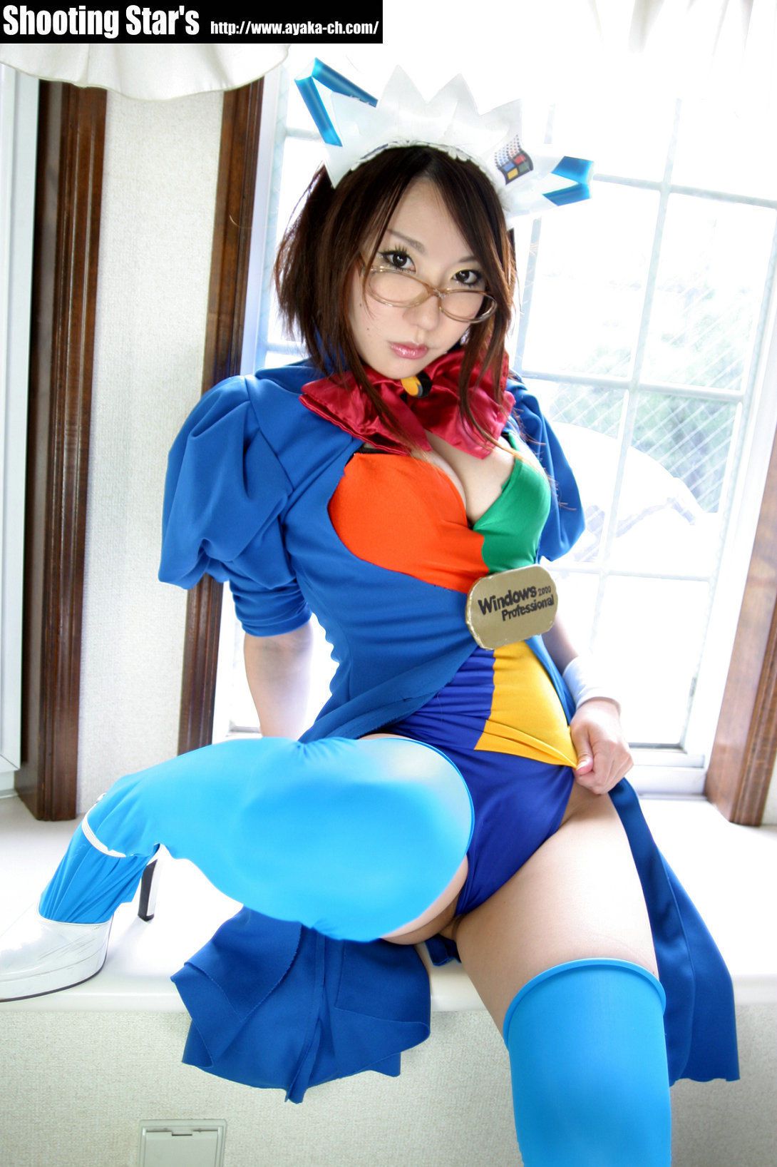绫香サク 《Trouble Windows》2k-tan-图46