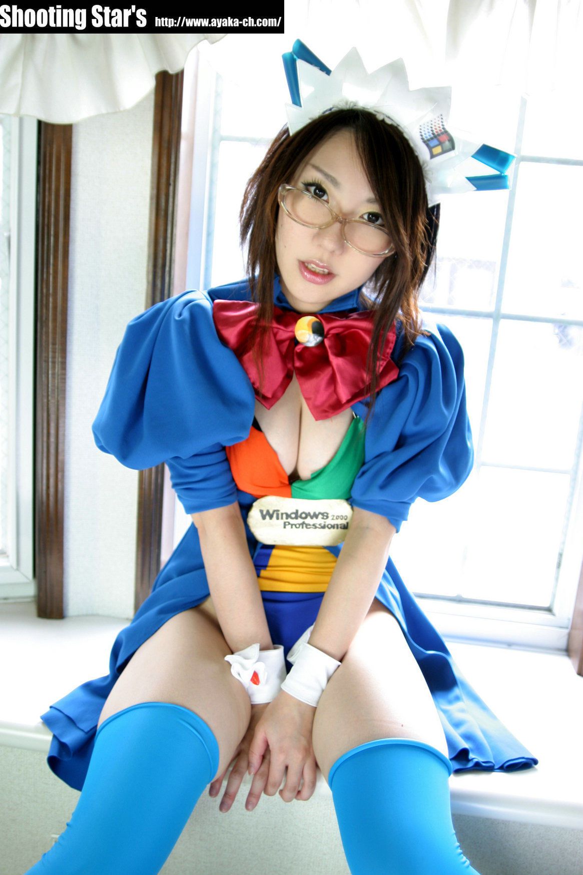 绫香サク 《Trouble Windows》2k-tan-图47