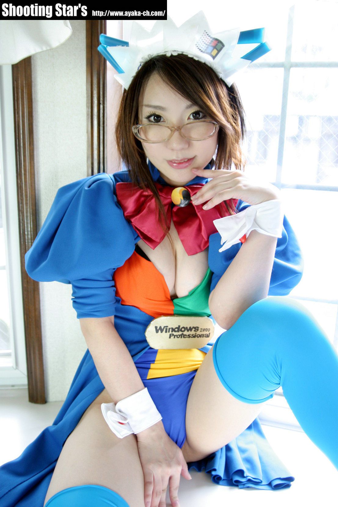 绫香サク 《Trouble Windows》2k-tan-图52
