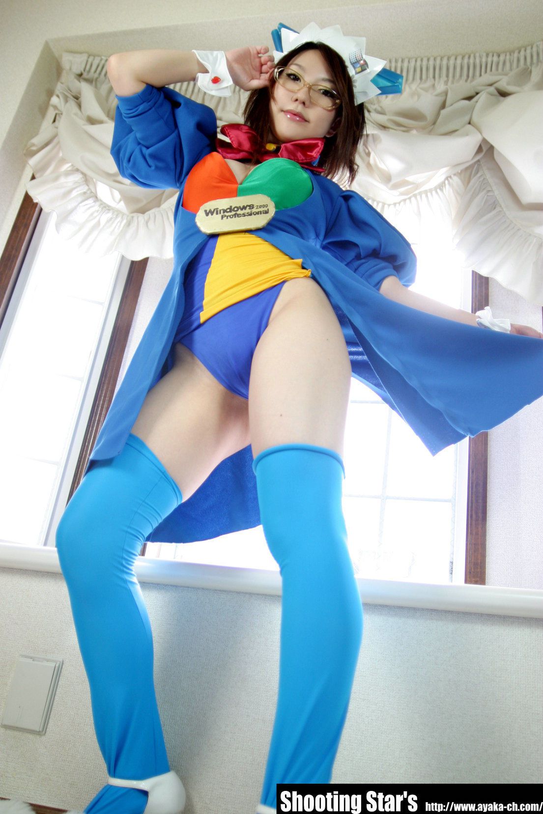 绫香サク 《Trouble Windows》2k-tan-图57