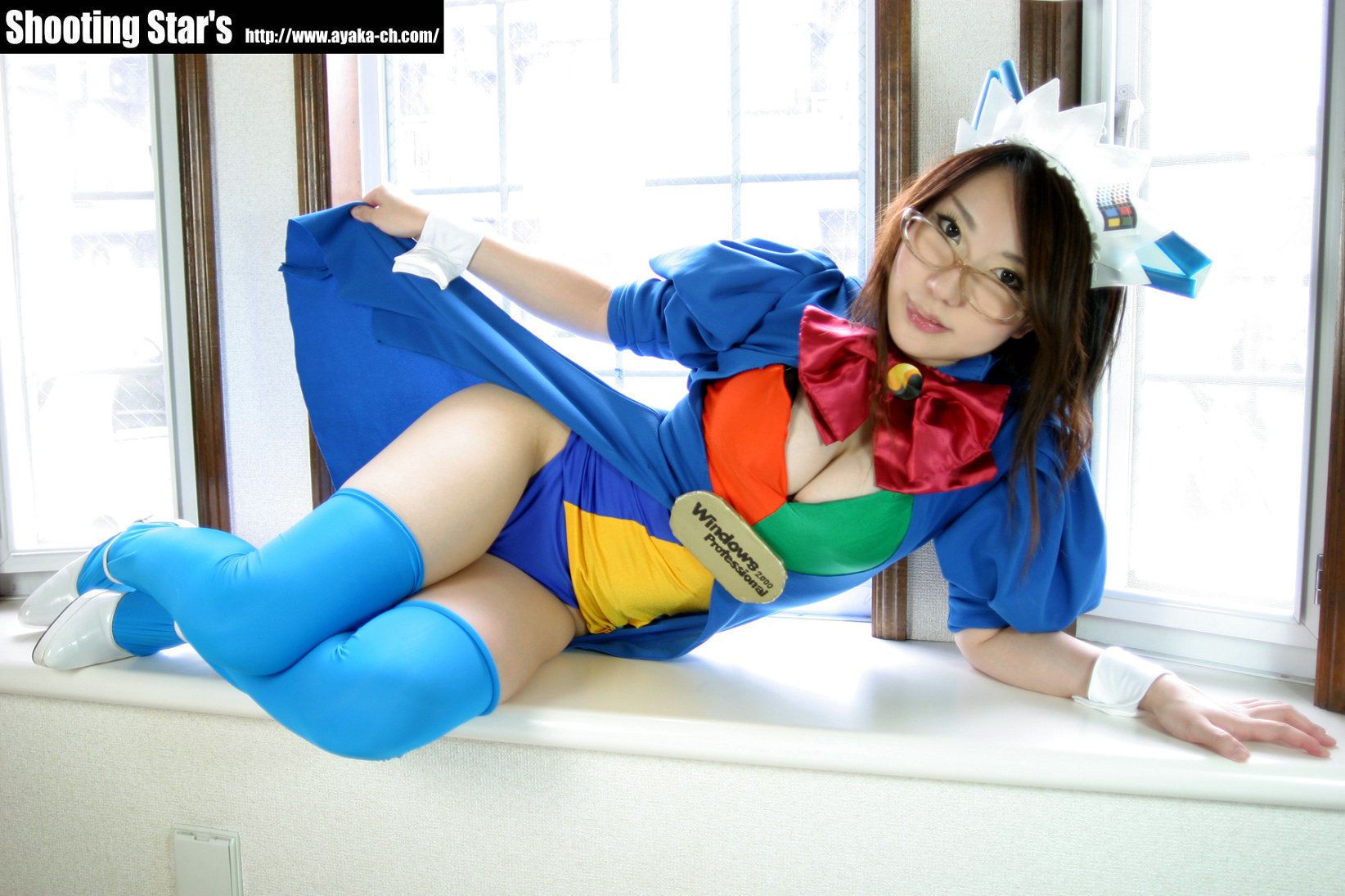 绫香サク 《Trouble Windows》2k-tan-图68