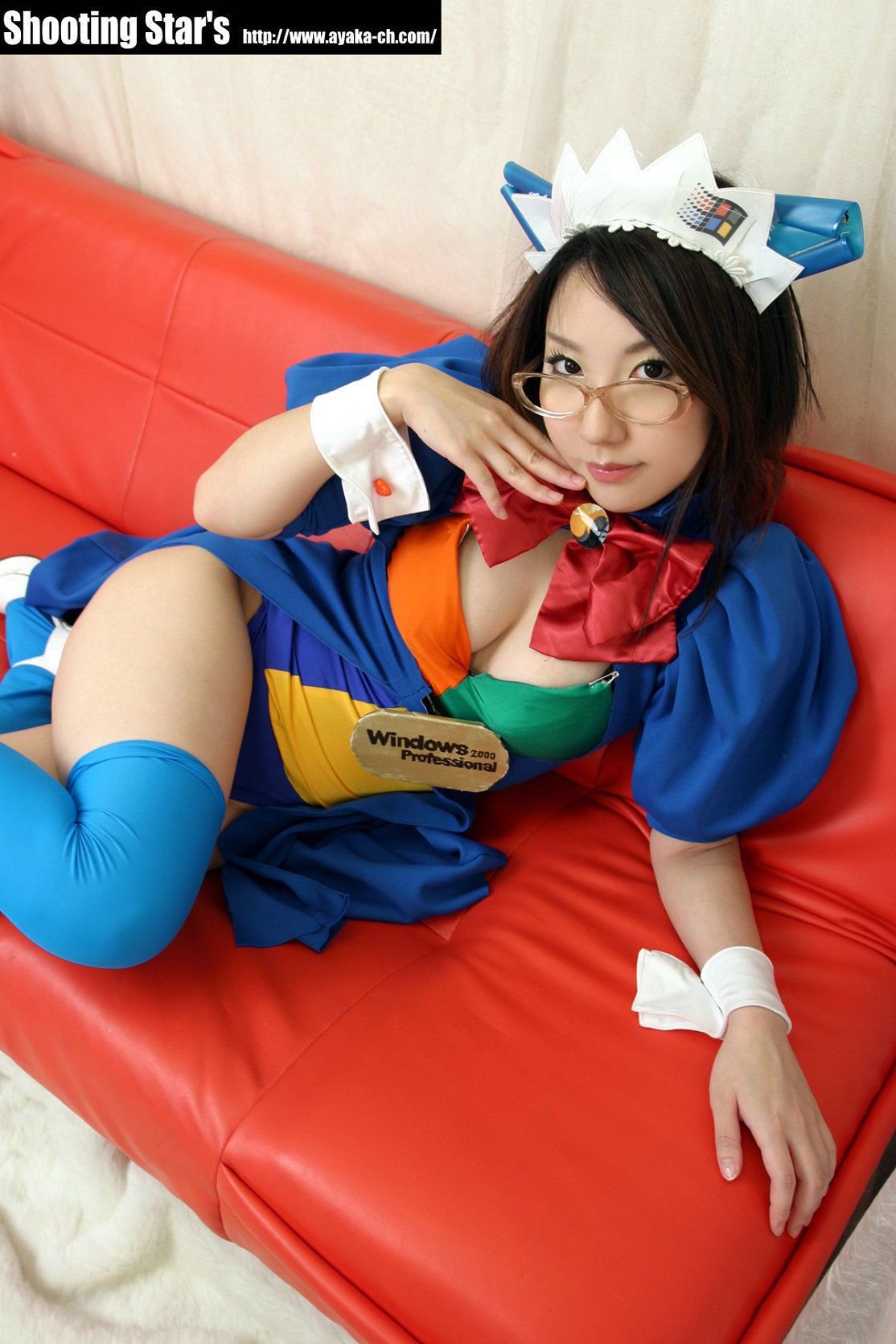 绫香サク 《Trouble Windows》2k-tan-图73
