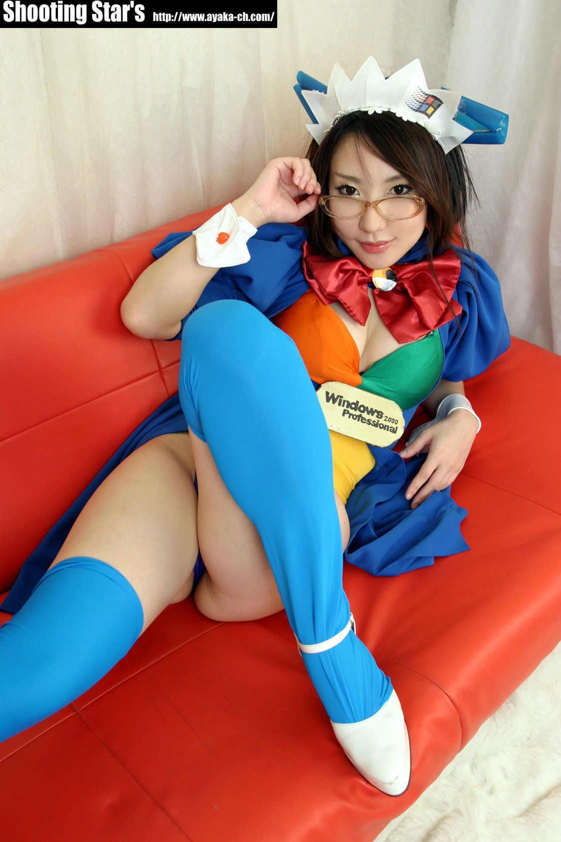 绫香サク 《Trouble Windows》2k-tan-图77