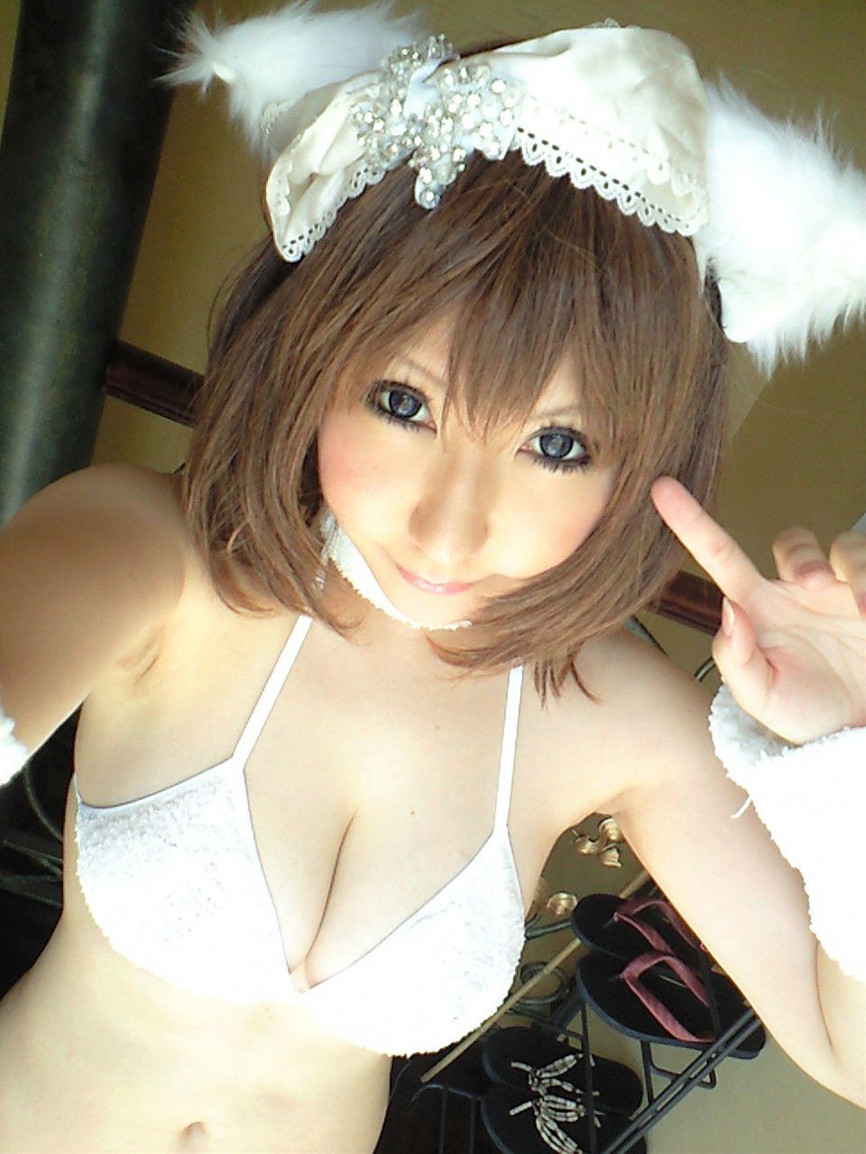 绫香サク 携帯撮影 自撮り写メ写真集(SAKU手机自拍)-图36