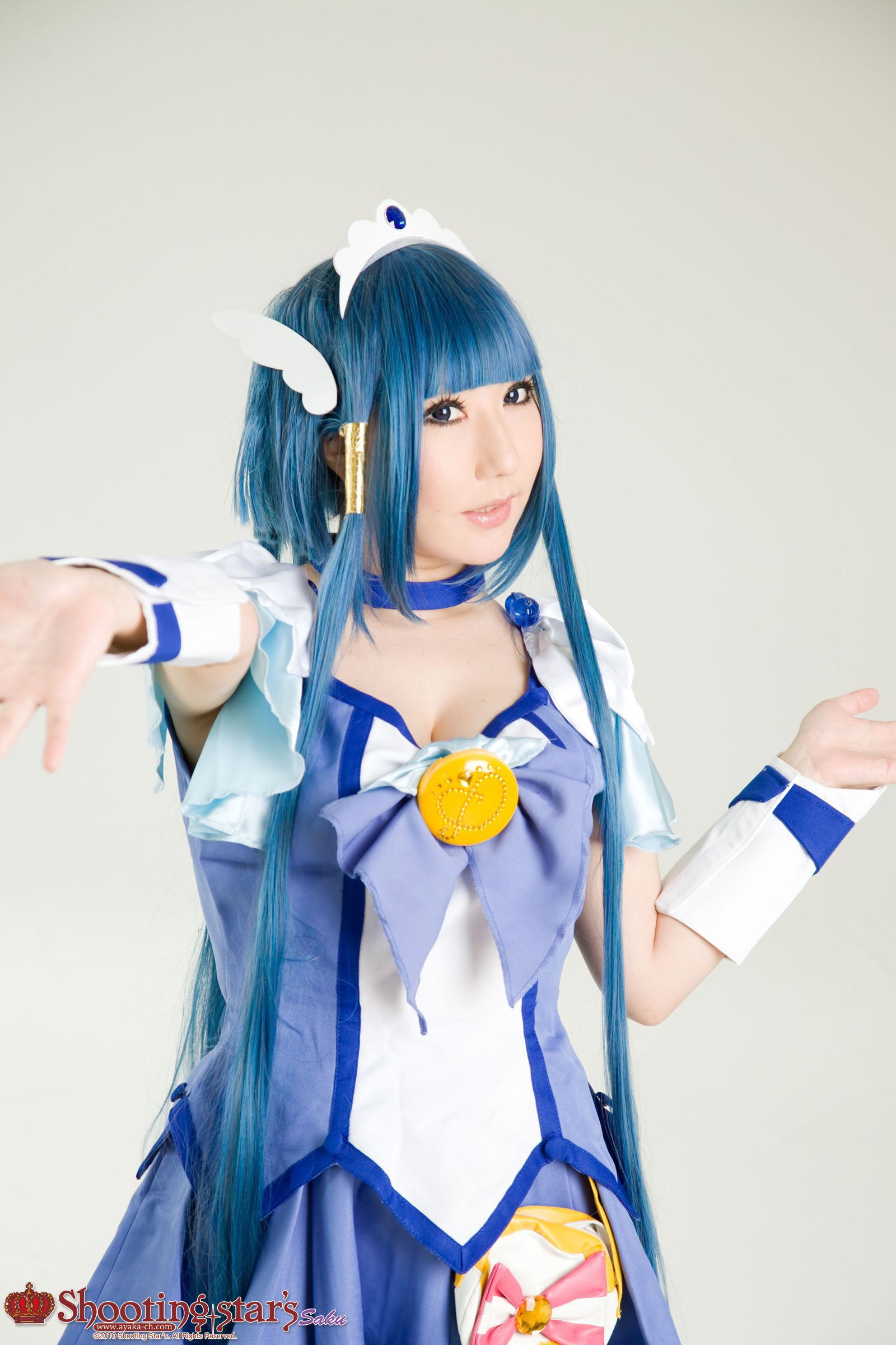 绫香サク (Saku サク Saku Ayaka) 《光之美少女》Cure Peace+Cure Beauty-图0