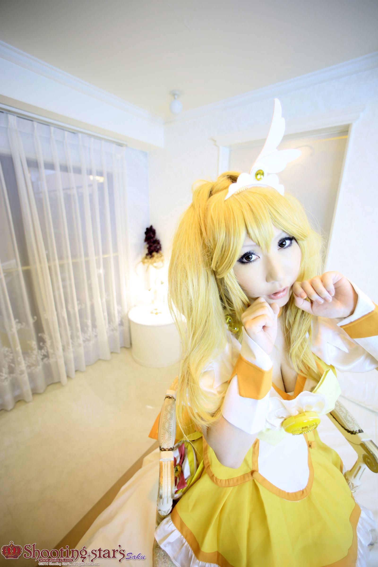 绫香サク (Saku サク Saku Ayaka) 《光之美少女》Cure Peace+Cure Beauty-图99