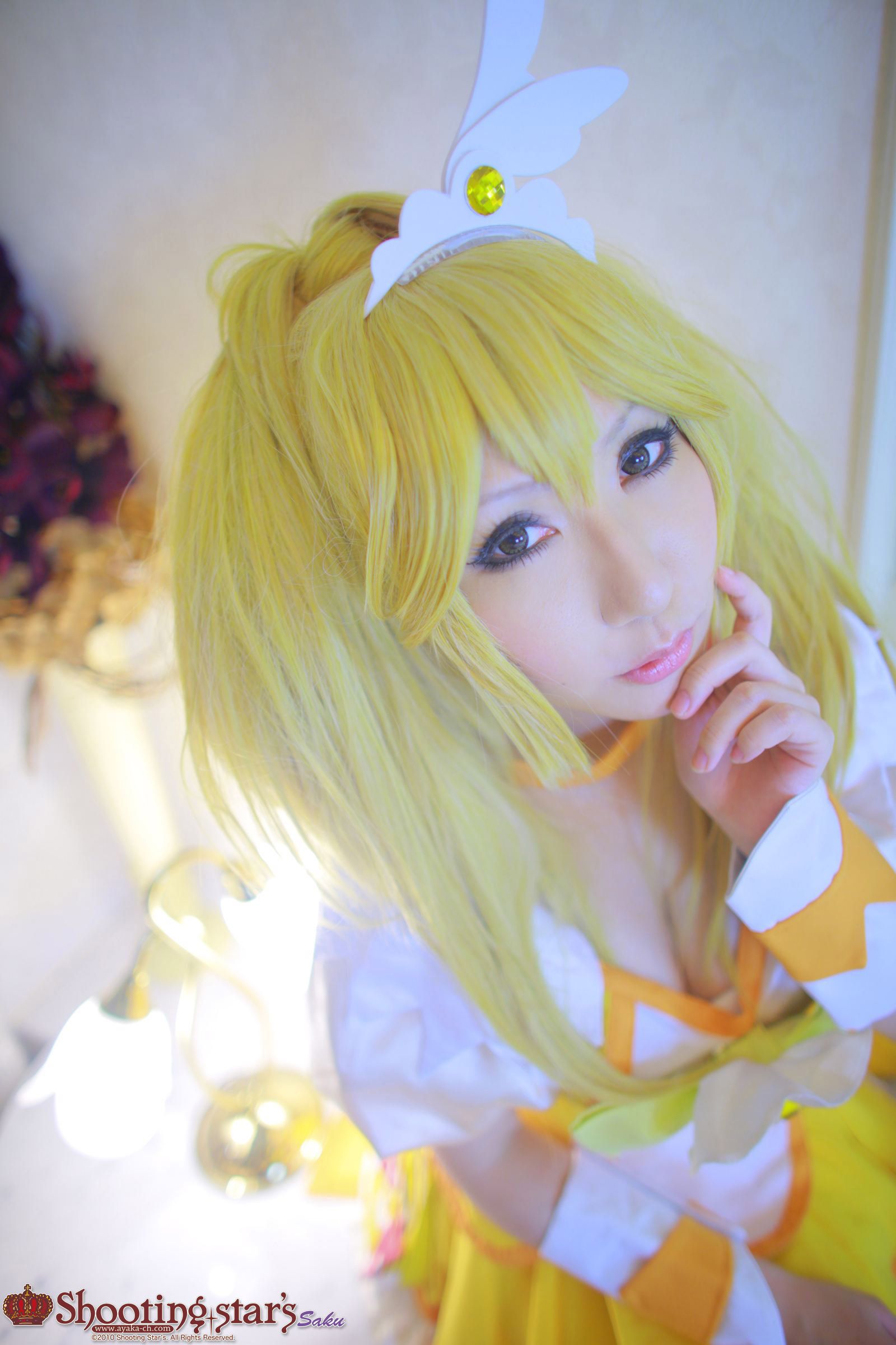 绫香サク (Saku サク Saku Ayaka) 《光之美少女》Cure Peace+Cure Beauty-图107