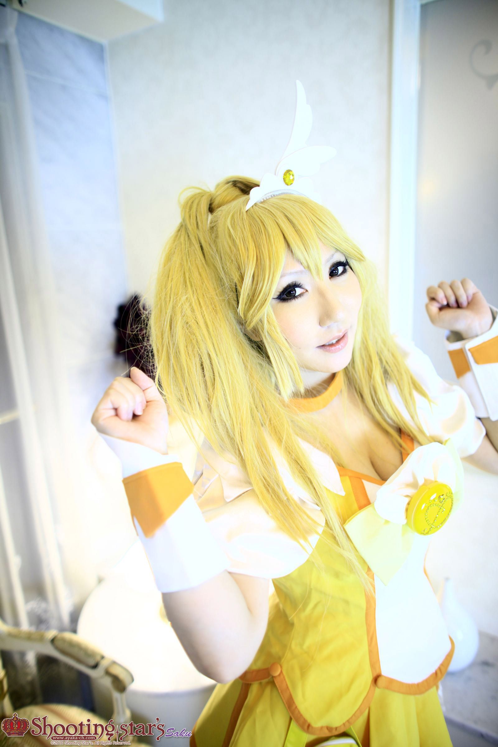 绫香サク (Saku サク Saku Ayaka) 《光之美少女》Cure Peace+Cure Beauty-图109