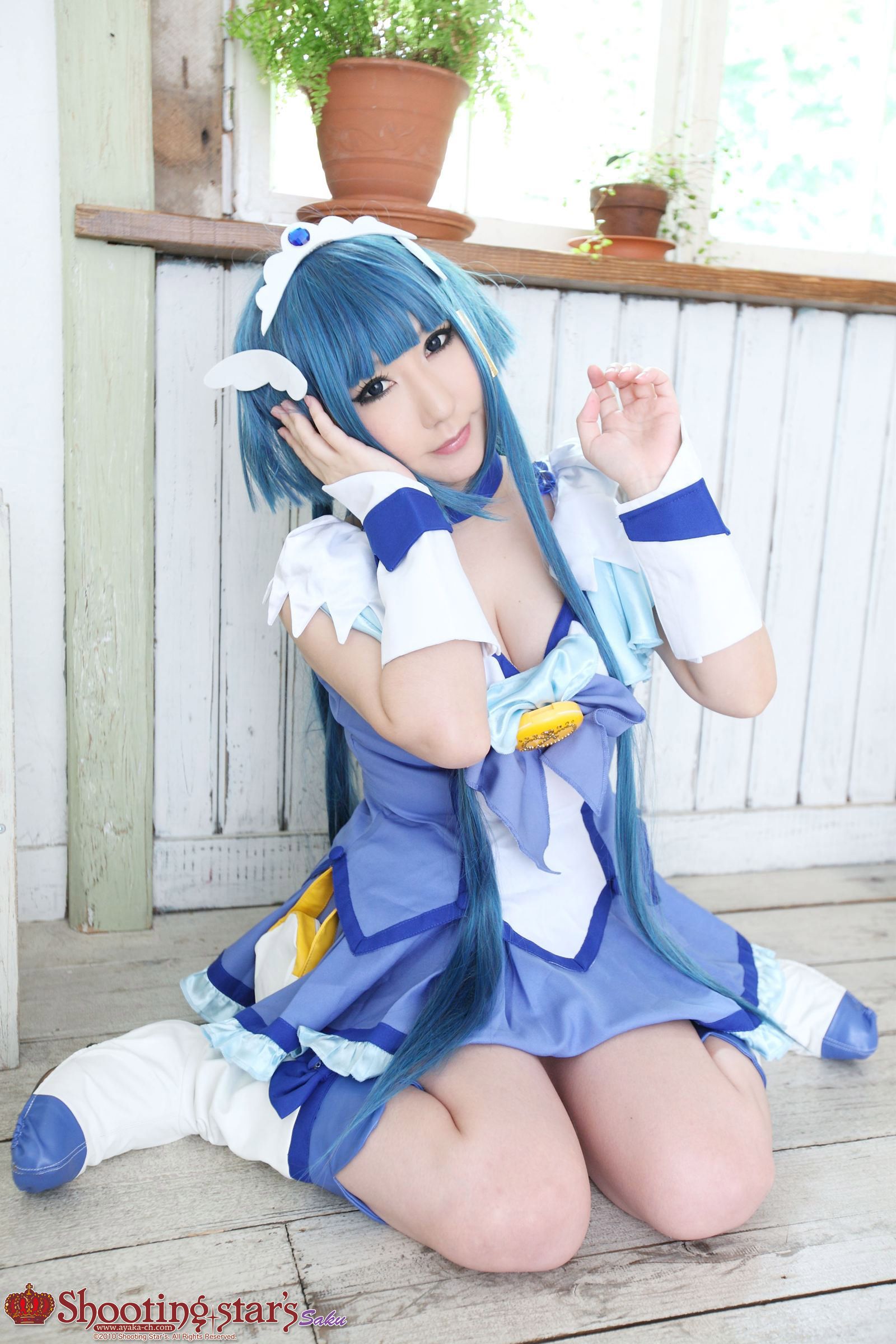 绫香サク (Saku サク Saku Ayaka) 《光之美少女》Cure Peace+Cure Beauty-图53
