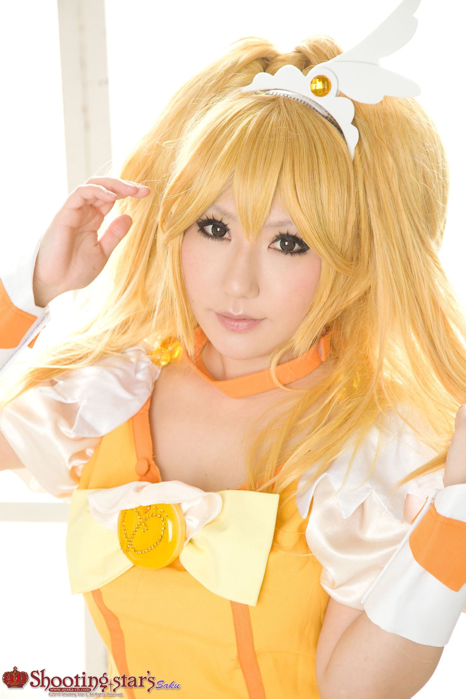 绫香サク (Saku サク Saku Ayaka) 《光之美少女》Cure Peace+Cure Beauty-图78
