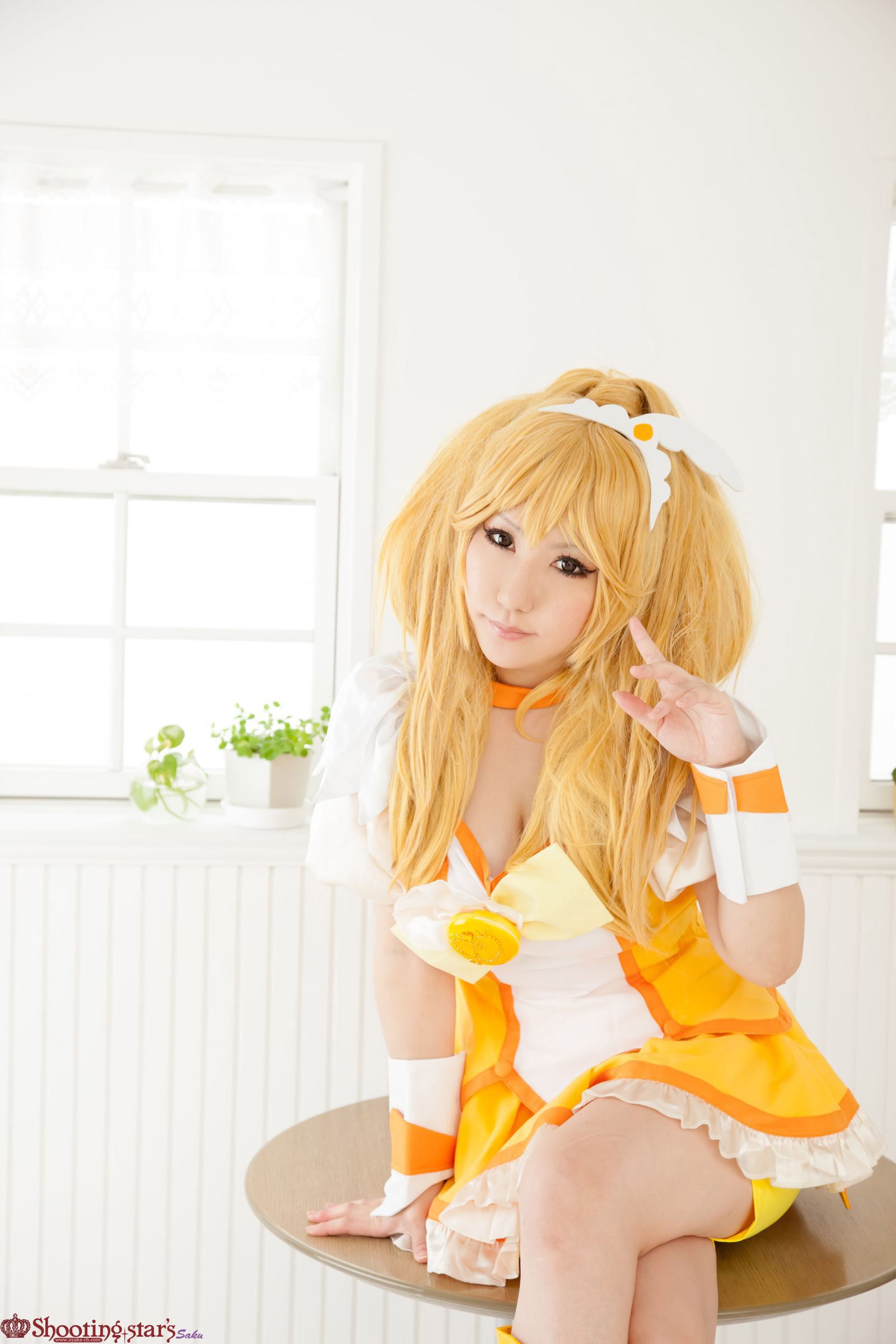 绫香サク (Saku サク Saku Ayaka) 《光之美少女》Cure Peace+Cure Beauty-图83